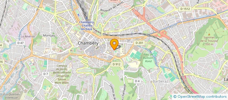 localisation de l'entreprise MADAME OMOLARA YEROKUN  CHAMBERY