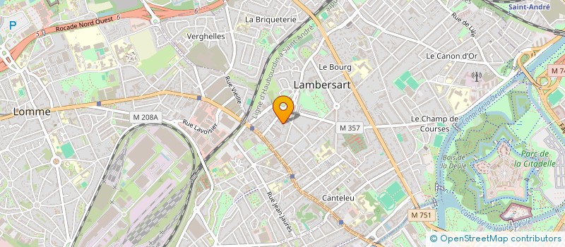 localisation de l'entreprise MADAME OMOROVBIYE AMOS à LAMBERSART