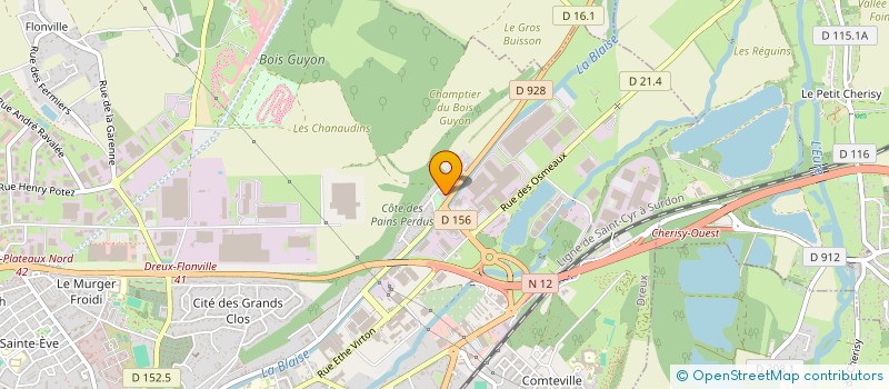 localisation de l'entreprise MADAME OMOWUNMI ZACHEAUS à DREUX