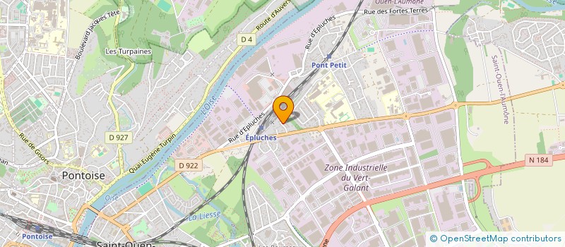 localisation de l'entreprise MADAME ON-ANONG YOOSIRIBOON à SAINT-OUEN-L'AUMONE