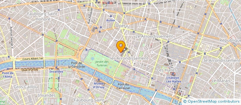 localisation de l'entreprise MADAME  ONA G  PARIS