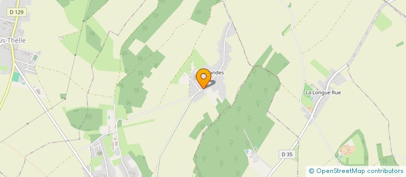 localisation de l'entreprise MADAME ONDINE ELIOT  LE MESNIL-THERIBUS