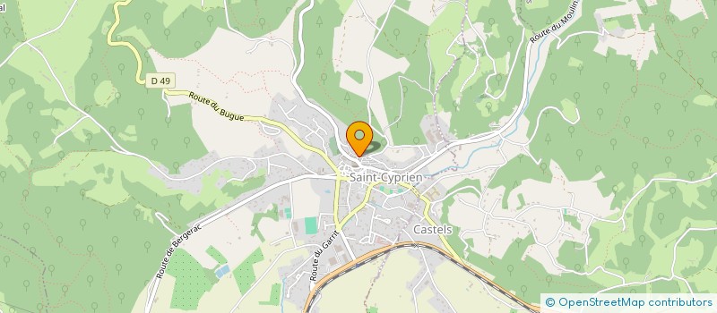 localisation de l'entreprise MADAME ONDINE FRANCIS à BEYNAC-ET-CAZENAC