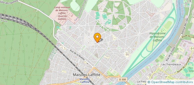 localisation de l'entreprise MADAME ONDINE MONNANTEUIL à MAISONS-LAFFITTE
