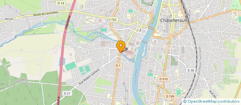 localisation de l'entreprise MADAME ONEANONG VEOPRASEUTH à CHATELLERAULT