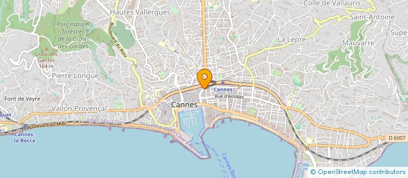 localisation de l'entreprise MADAME ONEIL LEMENY  CANNES