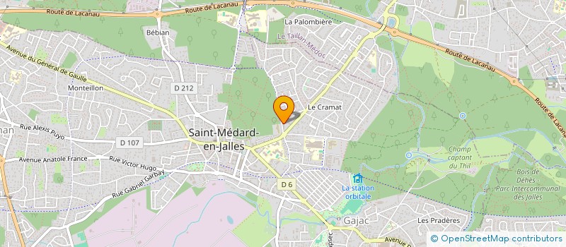 localisation de l'entreprise MADAME ONENE ANY  SAINT-MEDARD-EN-JALLES