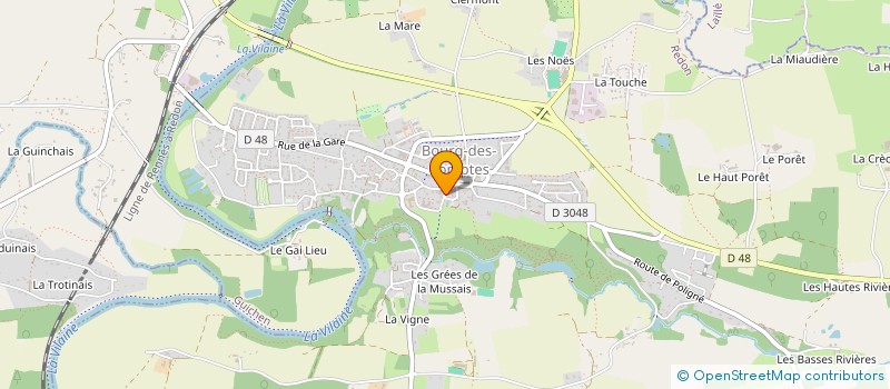 localisation de l'entreprise MADAME ONENN DANVEAU  BOURG-DES-COMPTES