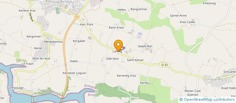 localisation de l'entreprise MADAME ONENN MOAL  GROIX