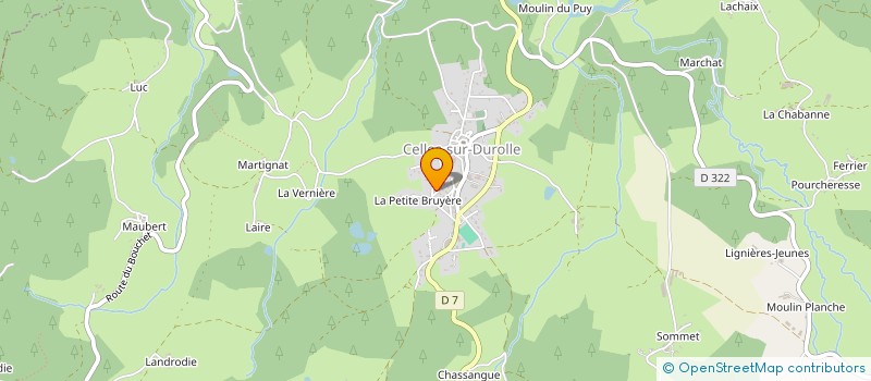 localisation de l'entreprise MADAME ONJA DOMOINA RANDRIAMIALISOA  CELLES-SUR-DUROLLE