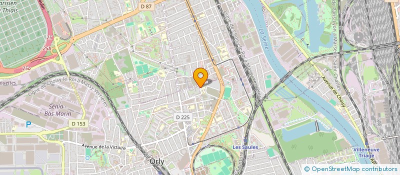 localisation de l'entreprise MADAME ONJA HASINA RAKOTOMALALA  ORLY