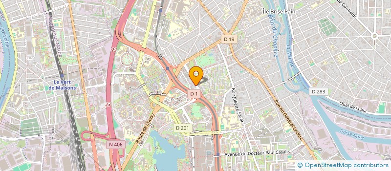 localisation de l'entreprise MADAME ONS JAMLI à CRETEIL
