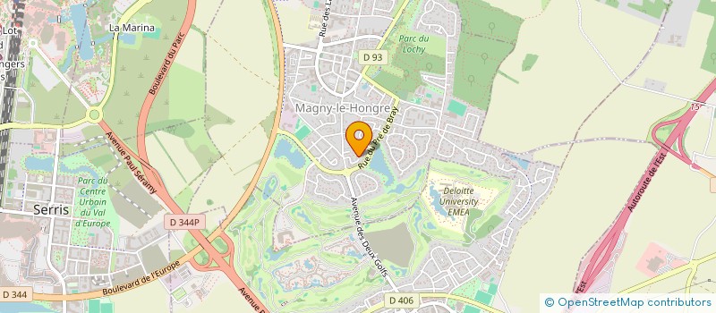 localisation de l'entreprise MADAME ONY RAKOTOMAVO à MAGNY-LE-HONGRE