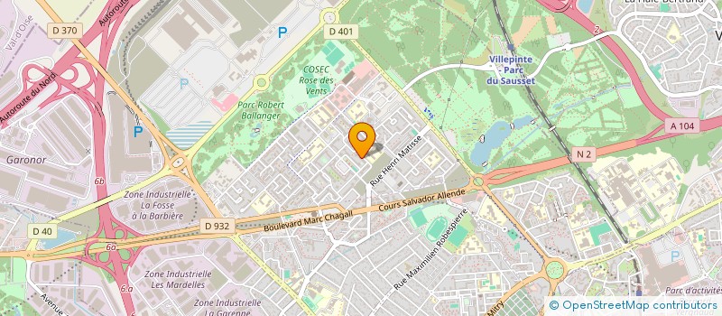 localisation de l'entreprise MADAME OPA SYLLA à AULNAY-SOUS-BOIS