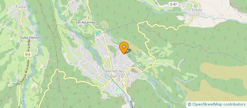 localisation de l'entreprise MADAME OPHELIA BASAGANA  TOULOUGES