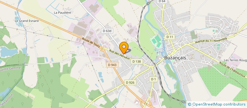 localisation de l'entreprise MADAME OPHELIA BLONDEAU à PALLUAU-SUR-INDRE