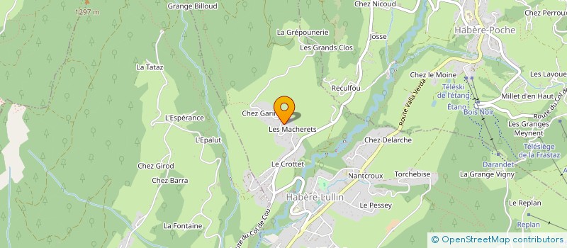 localisation de l'entreprise MADAME OPHELIA CAUCHOIS  HABERE-LULLIN