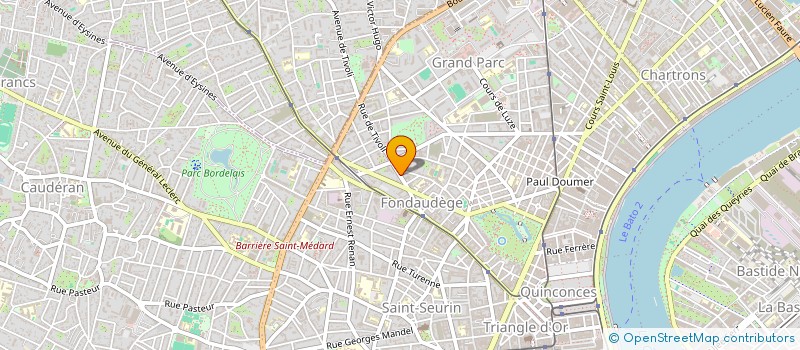 localisation de l'entreprise MADAME OPHELIA DUGA  BORDEAUX