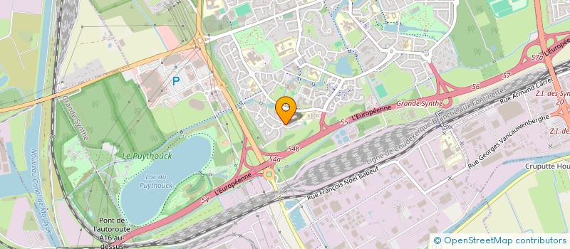 localisation de l'entreprise MADAME OPHELIA LEMOUEDDA--DEZITTER  GRANDE-SYNTHE