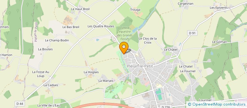 localisation de l'entreprise MADAME OPHELIA MABILAIS à PLELAN-LE-PETIT