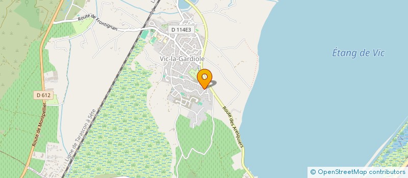 localisation de l'entreprise MADAME OPHELIA RAUPHIE  VIC-LA-GARDIOLE