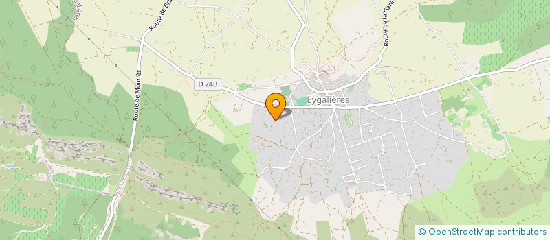 localisation de l'entreprise MADAME OPHELIA ROUSSEL  EYGALIERES