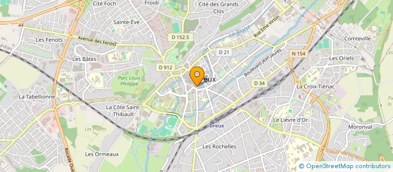 localisation de l'entreprise MADAME OPHELIA STROMPEL à DREUX
