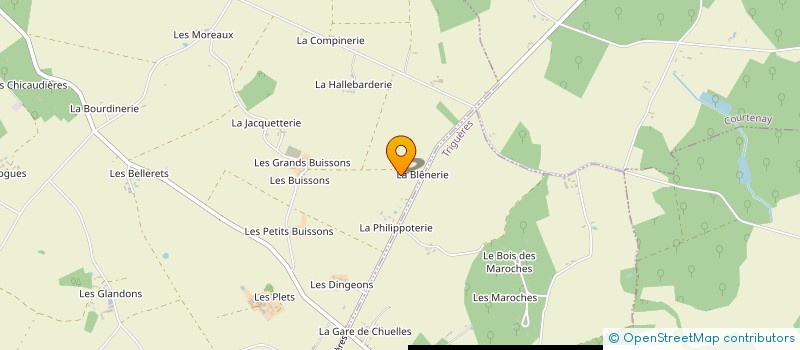 localisation de l'entreprise MADAME OPHELIANE RASAMIMANANA  CHUELLES
