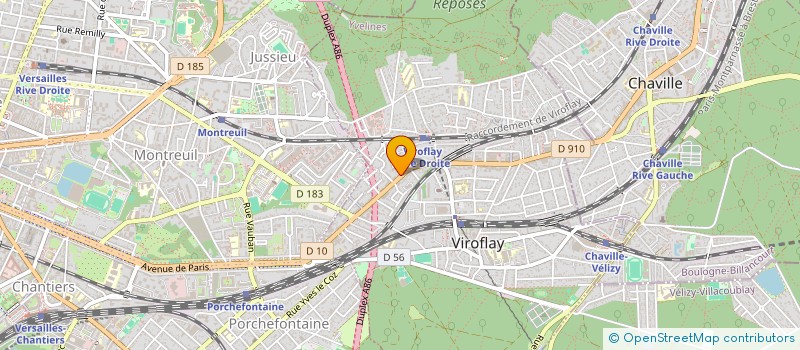 localisation de l'entreprise MADAME OPHELIE ABOA  VIROFLAY