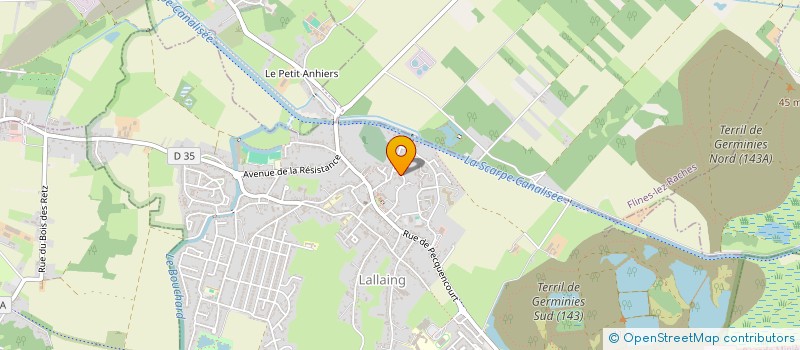 localisation de l'entreprise MADAME OPHELIE ANDRIEU  LALLAING