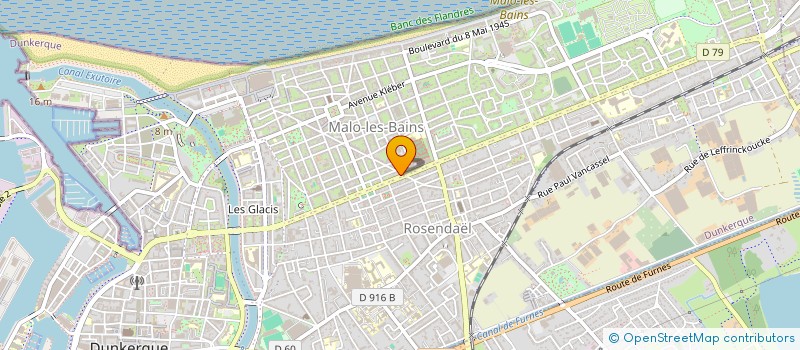 localisation de l'entreprise MADAME OPHELIE ANQUEZ à DUNKERQUE