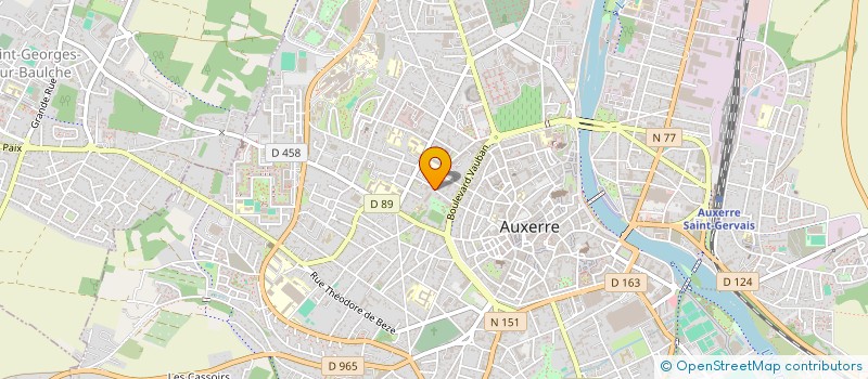 localisation de l'entreprise MADAME OPHELIE ANSEL à AUXERRE