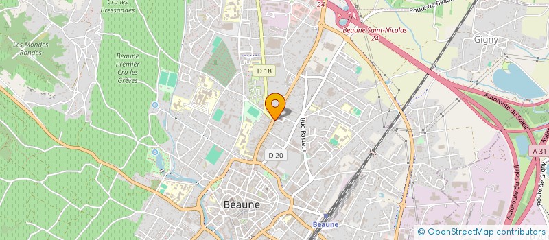 localisation de l'entreprise MADAME OPHELIE ARTEL à BEAUNE