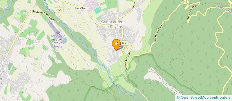 localisation de l'entreprise MADAME OPHELIE ASTIER-MAYET  SAINT-JEAN-EN-ROYANS