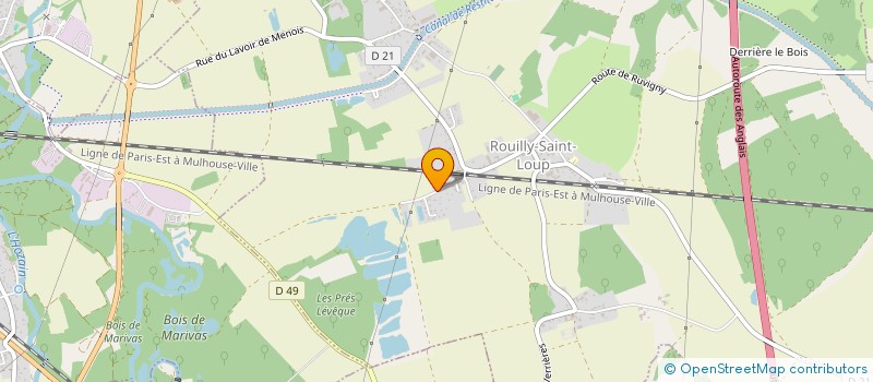 localisation de l'entreprise MADAME OPHELIE AZIERE  ROUILLY-SAINT-LOUP