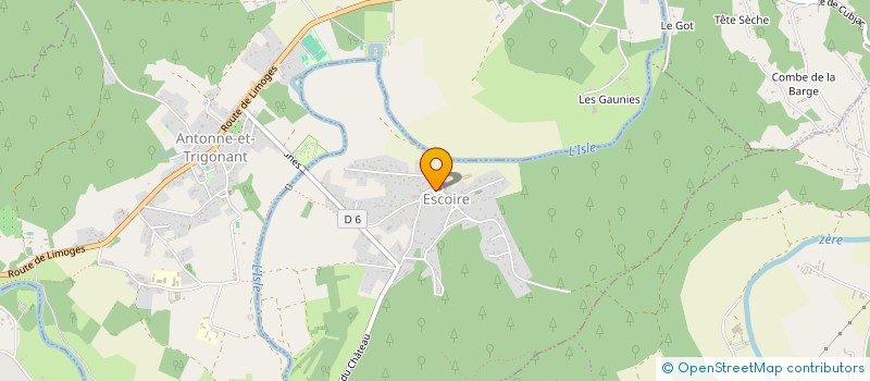 localisation de l'entreprise MADAME OPHELIE BAURI  ESCOIRE