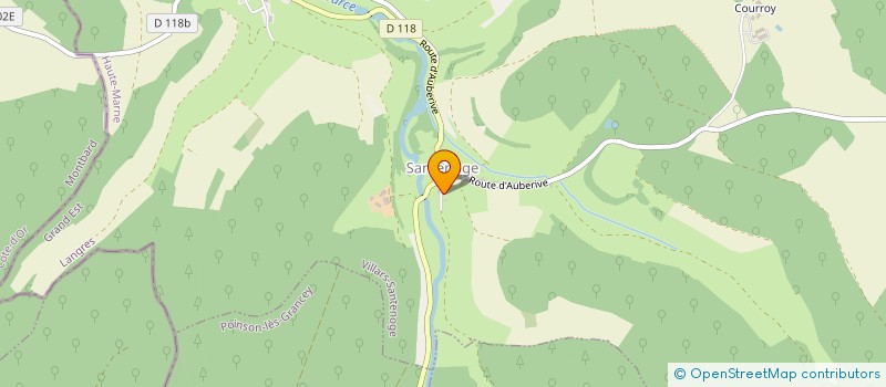 localisation de l'entreprise MADAME OPHELIE BAVEREL à VILLARS-SANTENOGE