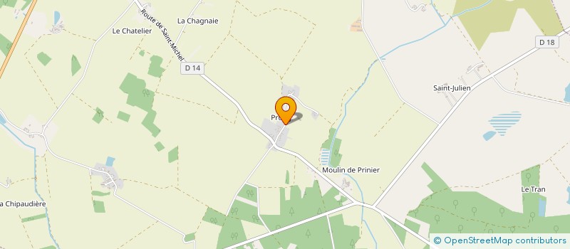 localisation de l'entreprise MADAME OPHELIE BERGUA à PAULNAY