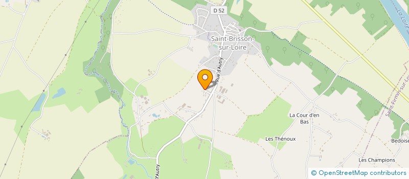 localisation de l'entreprise MADAME OPHELIE BERNIAU à SAINT-BRISSON-SUR-LOIRE