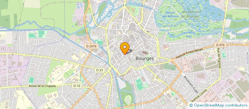 localisation de l'entreprise MADAME OPHELIE BEZIAU à BOURGES