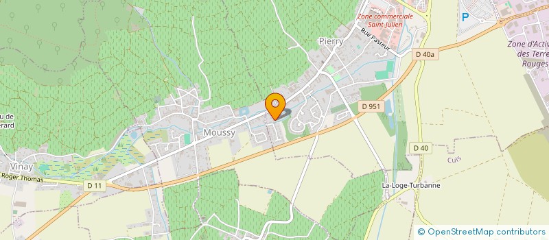 localisation de l'entreprise MADAME OPHELIE BLANCHARD  PIERRY