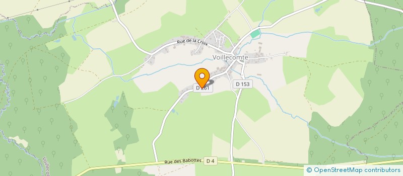 localisation de l'entreprise MADAME OPHELIE BLOSSIER à BAILLY-AUX-FORGES