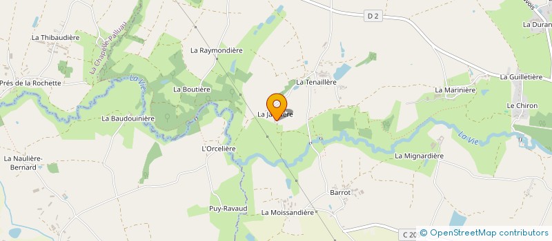 localisation de l'entreprise MADAME OPHELIE BONNET à LE POIRE-SUR-VIE
