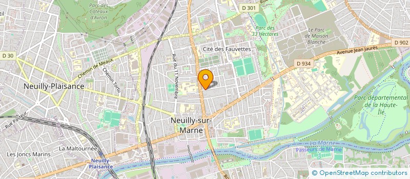 localisation de l'entreprise MADAME OPHELIE BORDIER à NEUILLY-SUR-MARNE