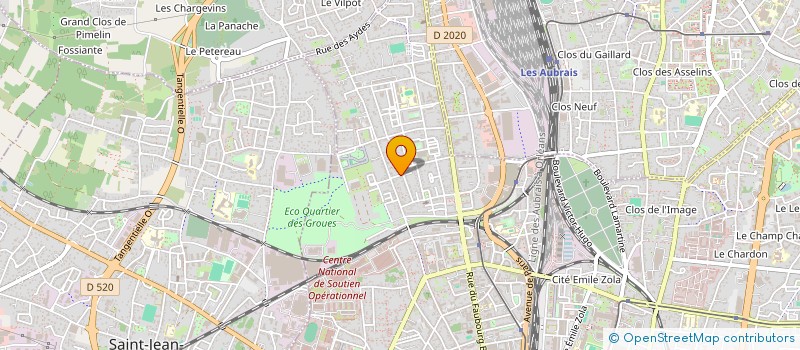 localisation de l'entreprise MADAME OPHELIE BOYER à ORLEANS