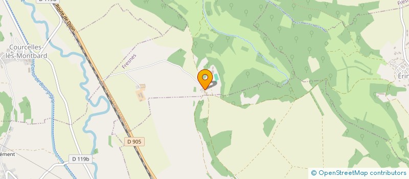 localisation de l'entreprise MADAME OPHELIE BURKHARDT  FRESNES