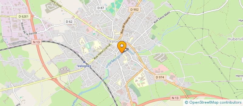 localisation de l'entreprise MADAME OPHELIE CAPELLE  VALOGNES