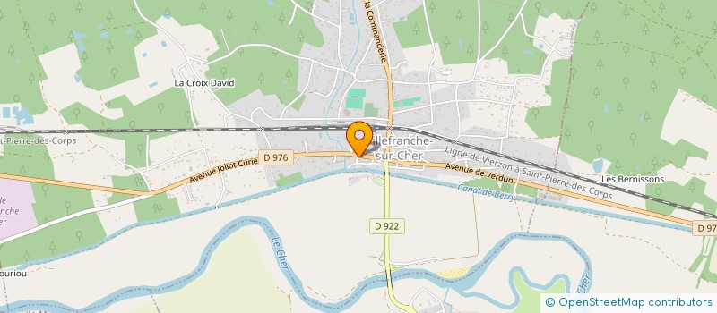 localisation de l'entreprise MADAME OPHELIE CASTILLE  VILLEFRANCHE-SUR-CHER