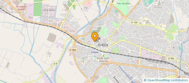 localisation de l'entreprise MADAME OPHELIE CASTRO GONZALEZ à FREJUS