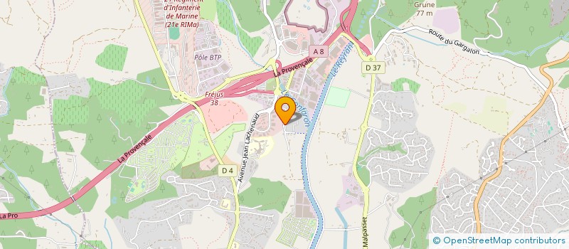 localisation de l'entreprise MADAME OPHELIE CECHOWSKI à FREJUS